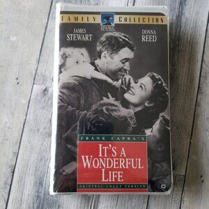 Sealed It's a Wonderful Life (1946) VHS in Clamshell